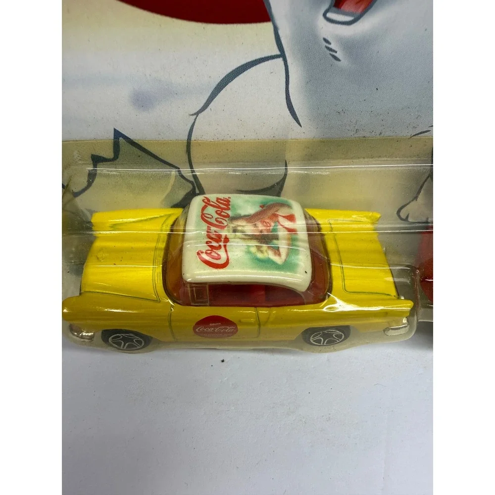 Matchbox Coca-Cola 2 Car Set 1955 Chevy Bel Air & Polar Bear Convertible New